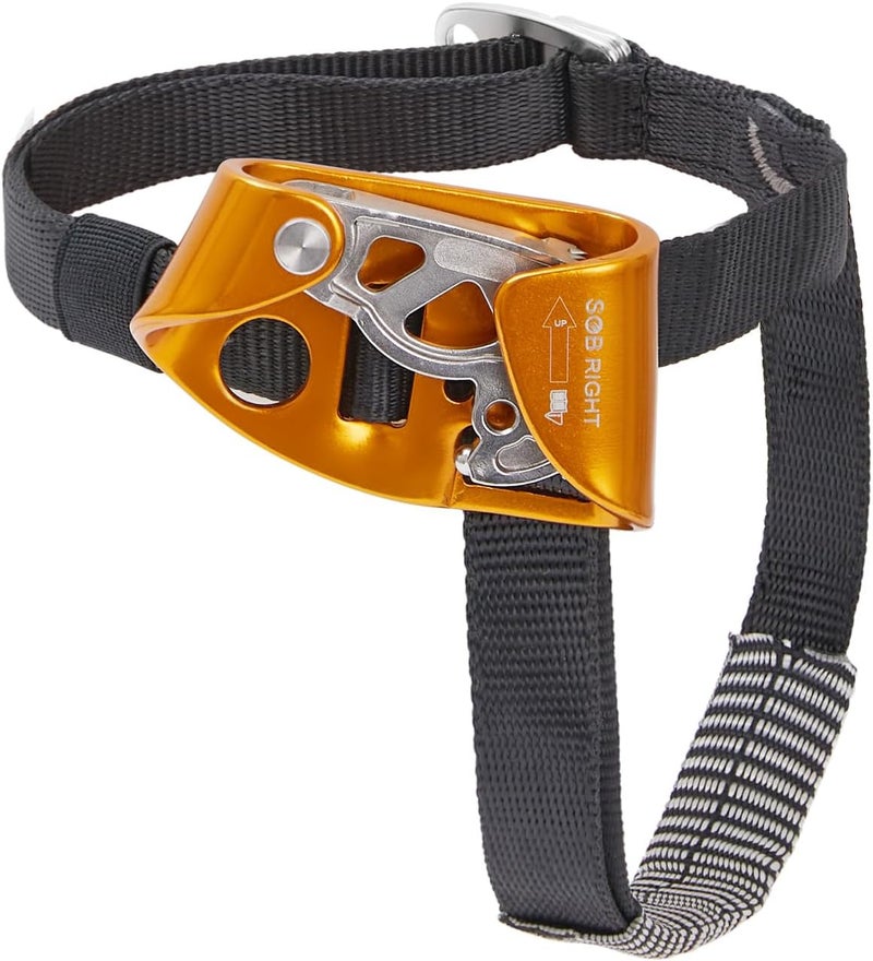 SOB Quick Step Foot Ascender,Outdoor Rock Climbing Tree Arborist, Mountaineering Equipment Climbing Rappelling Device for 8-13mm Rope - Image 1